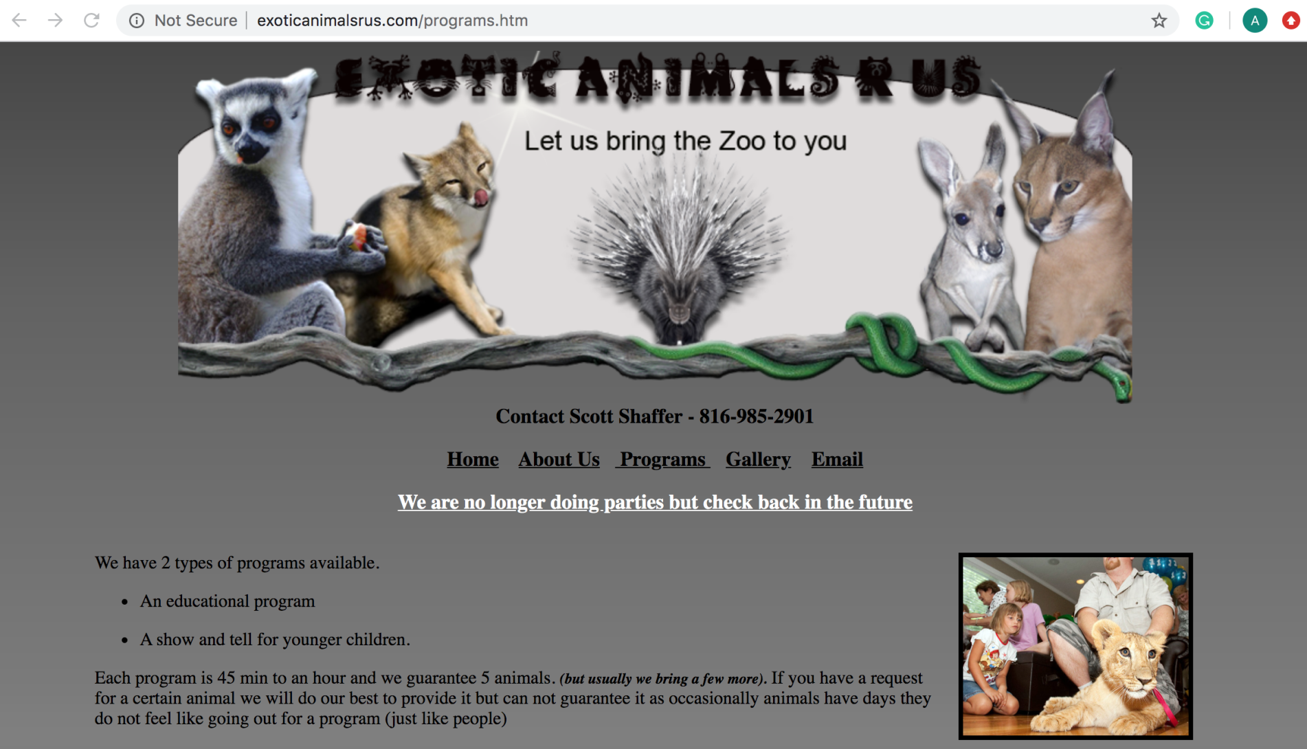 Exotic Animals R Us screenshot.png